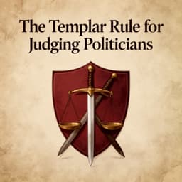 Cover art for The Templar Rule for Judging Politicians